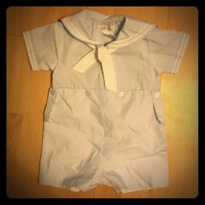 Petit Ami Baby Boy’s Sailor Suit